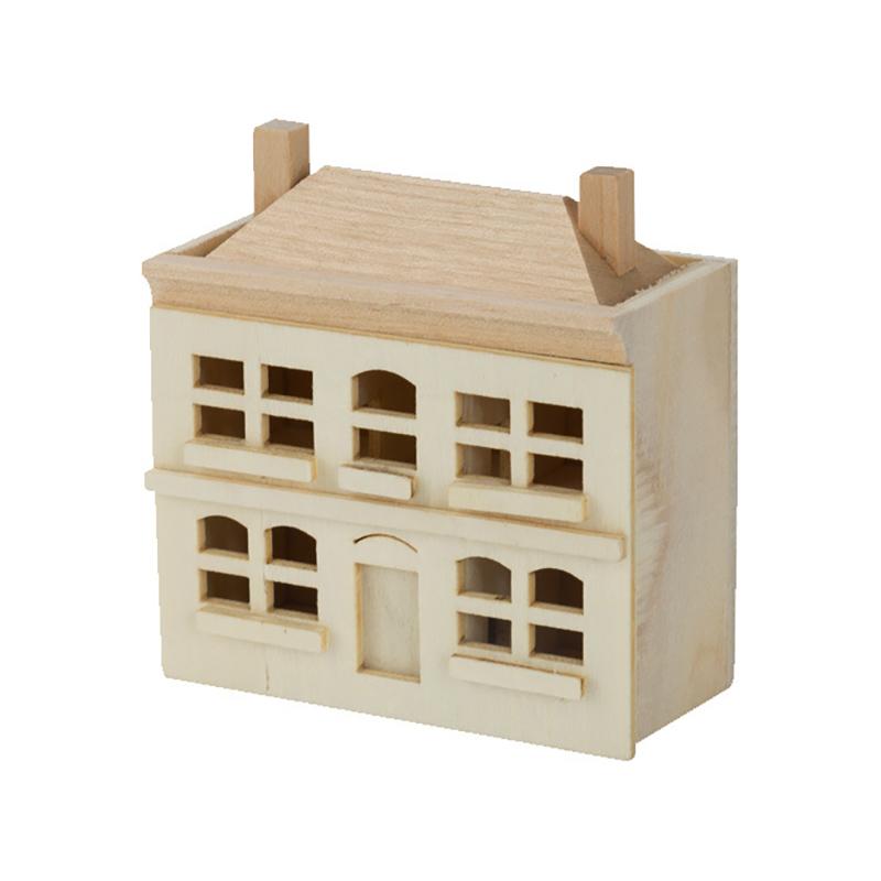 

1:12 Dollhouse Miniature Cute Villa Small House Model Decor Toy Play House Toy