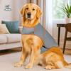 Elastic Dog Anxiety Jacket Breathable Reflective Dog Calming Shirt Comfortable Skin-Friendly Pet Soothing Clothes Thunder