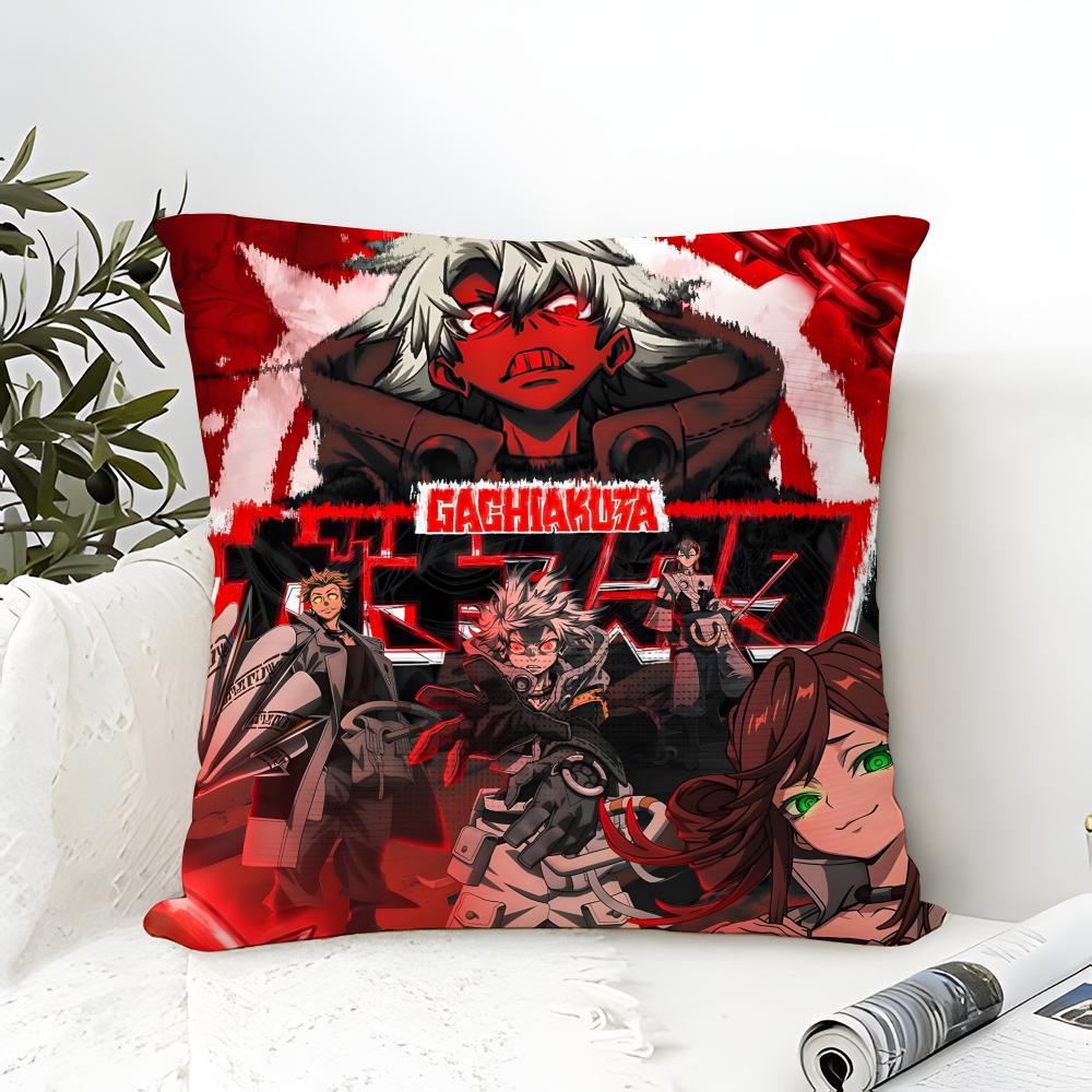 Dark Fantasy Comic G-Gachiakuta 2 Pillow Case Linen Pillow Case Sofa Home Decor Cushion Cover Cushion Cove