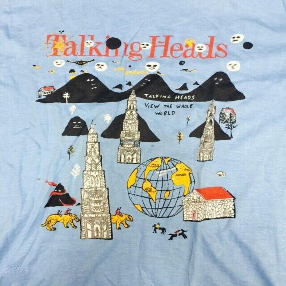 

Talking Heads Band Shirt Light Blue Men S4XL Tee C1239 Unisex T-Shirt XXXXL