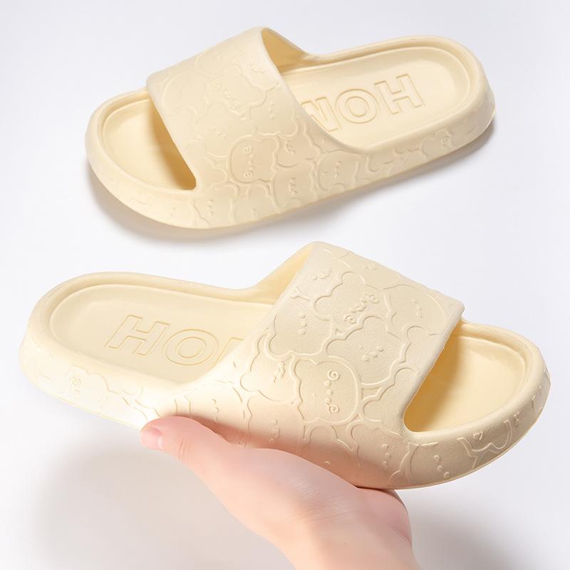 Summer EVA Material Men's and Women's Universal Slippers with Soft Soles, Comfortable, Wear-resistant, Non Slip, Breathable, and Simple Home Slippers
