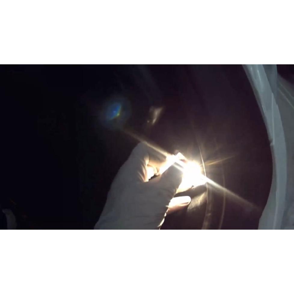 One Xenon White Full LED Cargo Area Light Assembly For Porsche 718, 981 911/991