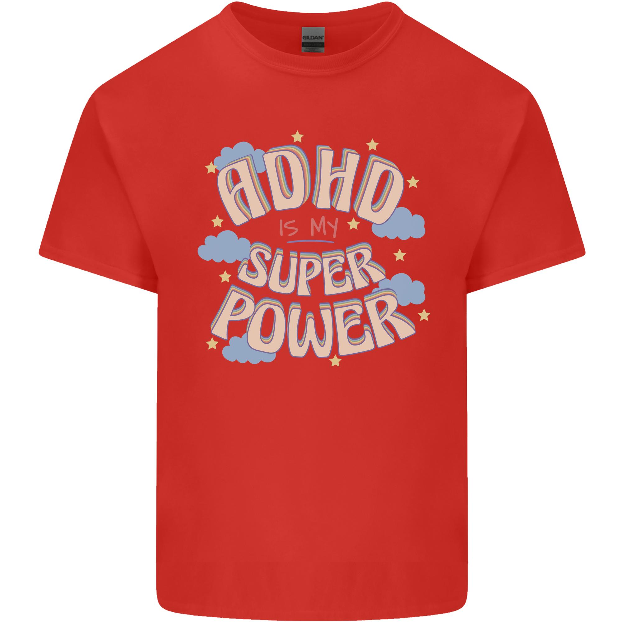 ADHD is My Superpower Unisexs Light Cotton TShirt S