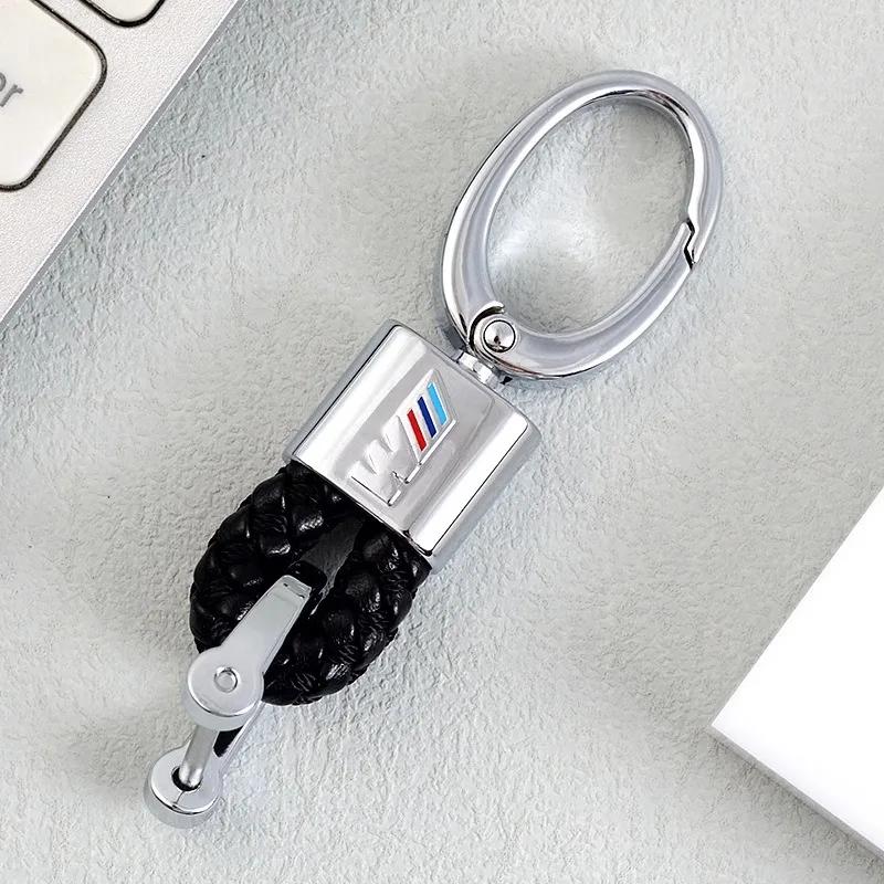 

Car Sticker Hot 2025 Man Women Braided Rope Car Keyring Key Keychain For BMW M E34 E36 E60 E90 E46 F10 F20 F30 X5 X6 X1 M3 M5 M6
