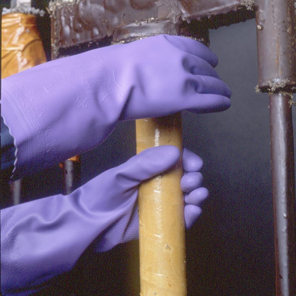 Showa Gloves Cooking Gloves No132 Viny Top Thick L Size Pink 1 Pair Set of 2