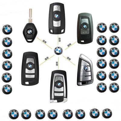 For BMW M 1 3 5 6 7 Series X1 X3 X4 X5 X6 X7 G20 G38 F20 F39 F48 E46 E60 E36 E39 Car Key Shell Sticker Car Key Remote Fob Decal
