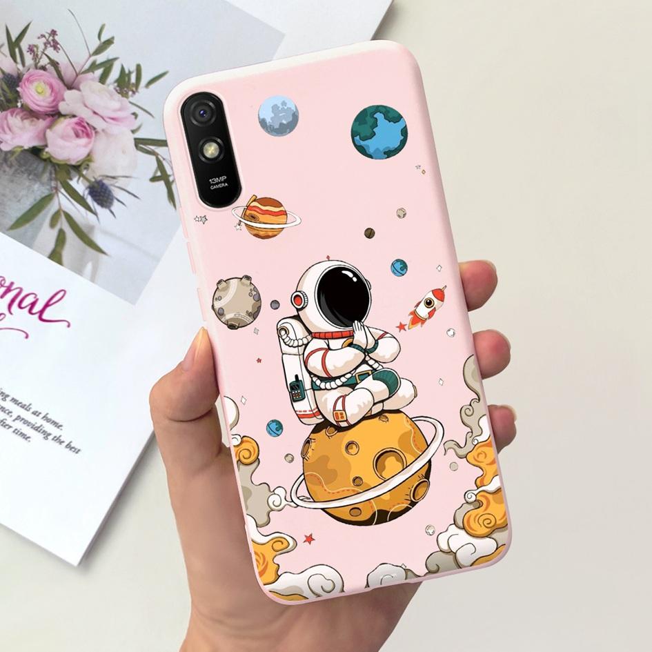 Für Xiaomi Redmi 9A 9AT Hülle Süßer Astronaut Schmetterling Weiches Silikon Handy Rückseite Für Xiaomi Redmi 9i Sport Redmi9a Hüllen
