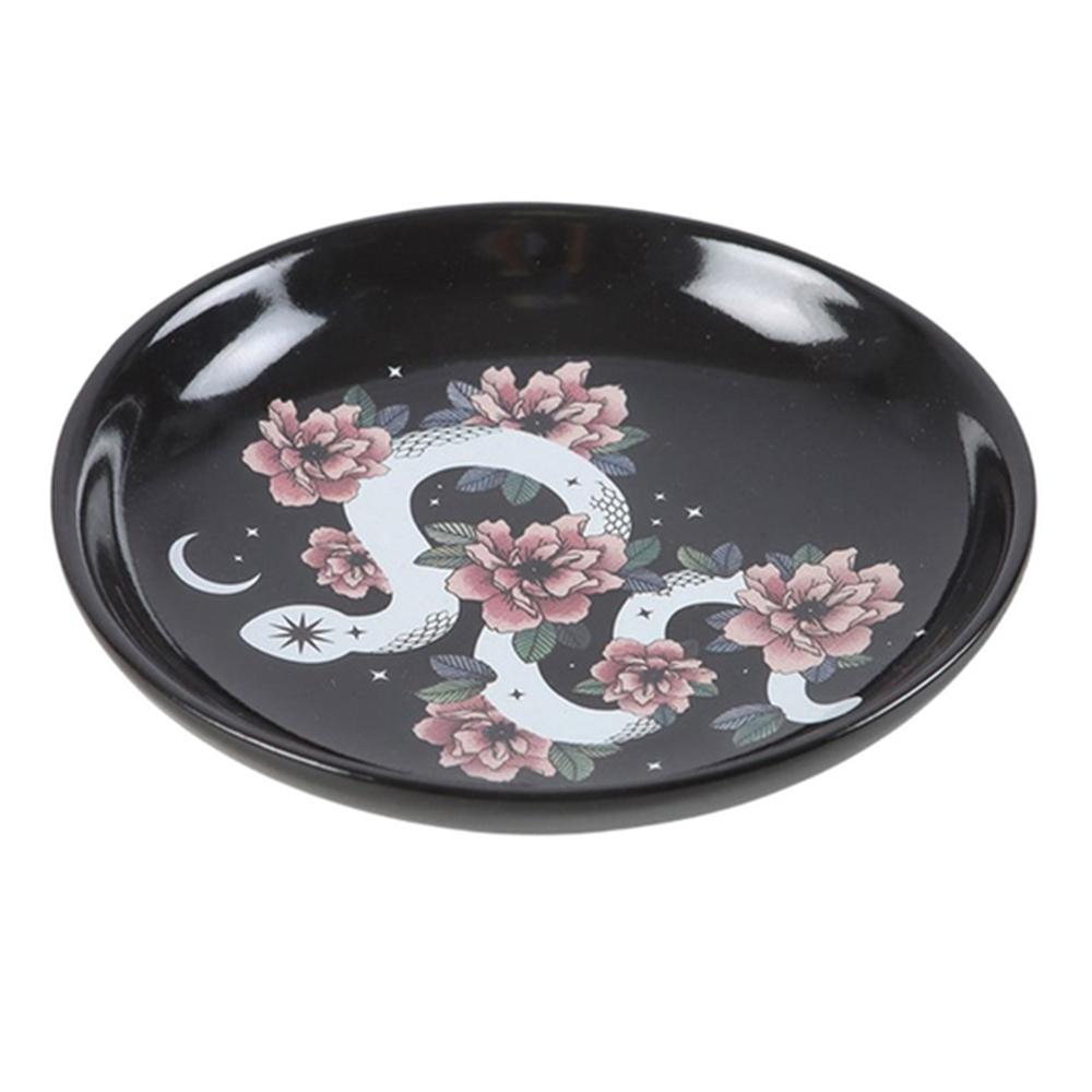 Something Different Floral Snake Trinket Dish