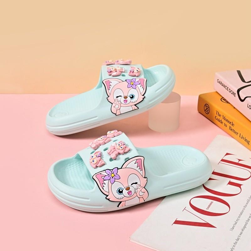 

Functional Colorful And Girls Slippers With Breathable Design And Nonslip Eva Sole For Summer StyleD,40-41