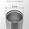 Atlas AST-631MT Stainless Steel Tumbler, 630ml, Vacuum Insulated, Lightweight, Large Capacity, Perfect for Drinks and Highballs