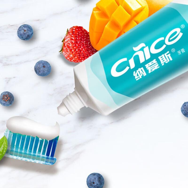 Naice Fresh Fruit Toothpaste 120g (5-Pack)