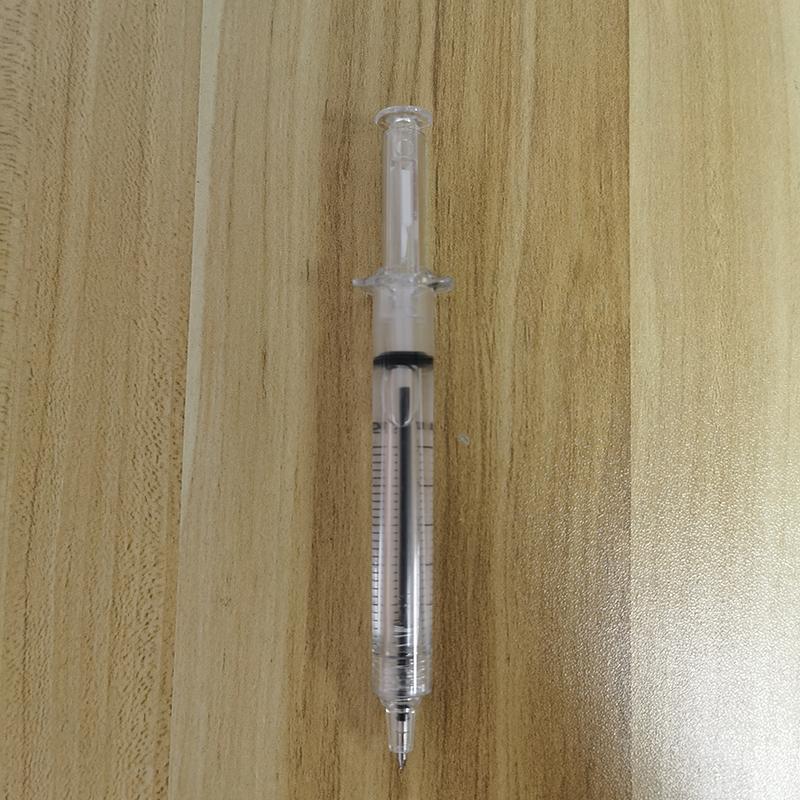 

36 шт. шприц-игла в форме трубки, шприц-ручки для школьных офисов, подарков, шариковых ручек Transparent синий