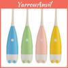 Battery Operated Kids Toothbrush With Sonic Vibration And Soft Silicone Material