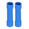 1000 Pcs Blue Butt Connectors Fully Insulated Crimp Terminal Connectors for Automotive Electronic