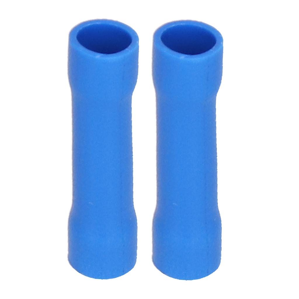1000 Pcs Blue Butt Connectors Fully Insulated Crimp Terminal Connectors for Automotive Electronic