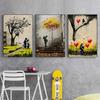 Pop Street Graffiti Wall Art Poster Banksy Ragazzo Ragazza con Palloncino su Tela Poster Stampe Pittura Soggiorno Decorazione Casa Regali