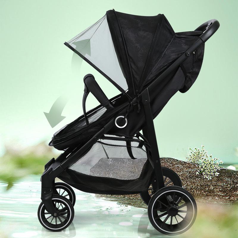 Universal Full-Cover Baby Stroller Mosquito Net - High Landscape Summer Umbrella Car Protection
