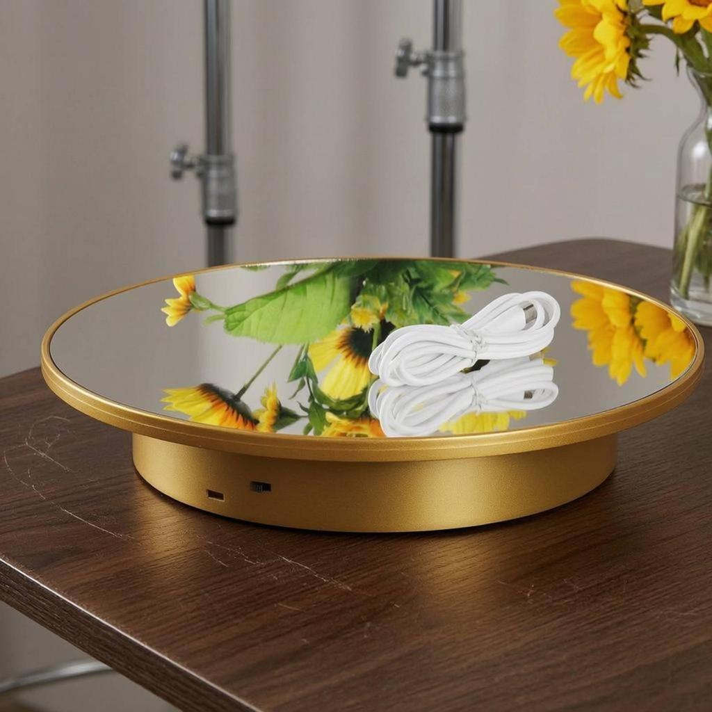 Electric Rotating Display Stand USB Powered Turntable