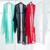 Summer Women Long Chiffon Cardigan Sunscreen Three Quarter Sleeve Black Blue White Fashion Thin Cardigan