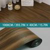 40CM Antifouling Roll Material Wood Grain Self-adhesive Wall Sticker Floor Sticker Background Wall Decoration Bedroom Kitchen