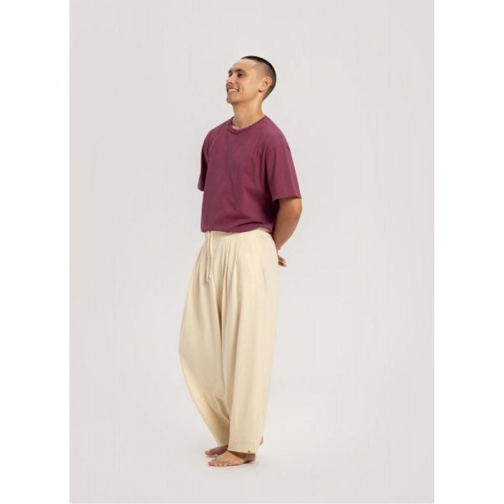 Budhi Mudra Tuck Volume Pants Bone White B61003apl52 V08