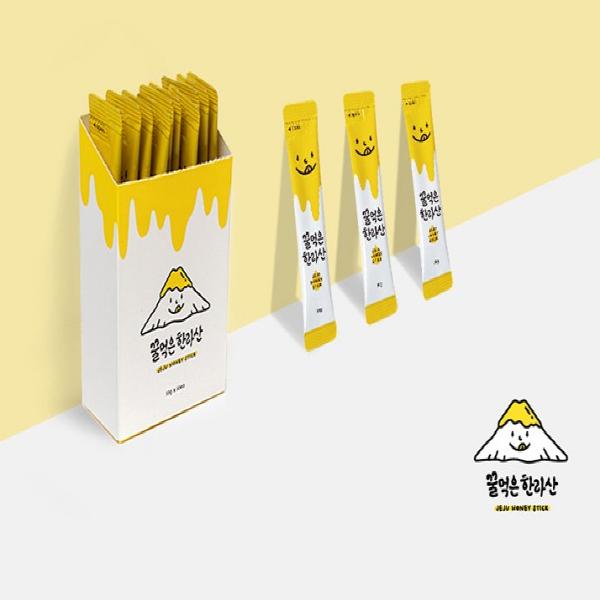 Jeju Honey Sticks från Jeju Island Hallasan 100% Wildflower 10P x 5ea 50 Sticks
