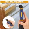 Blue Color Right Angle Drill Adapter Labor-saving Right Angle Extension  Precision Work