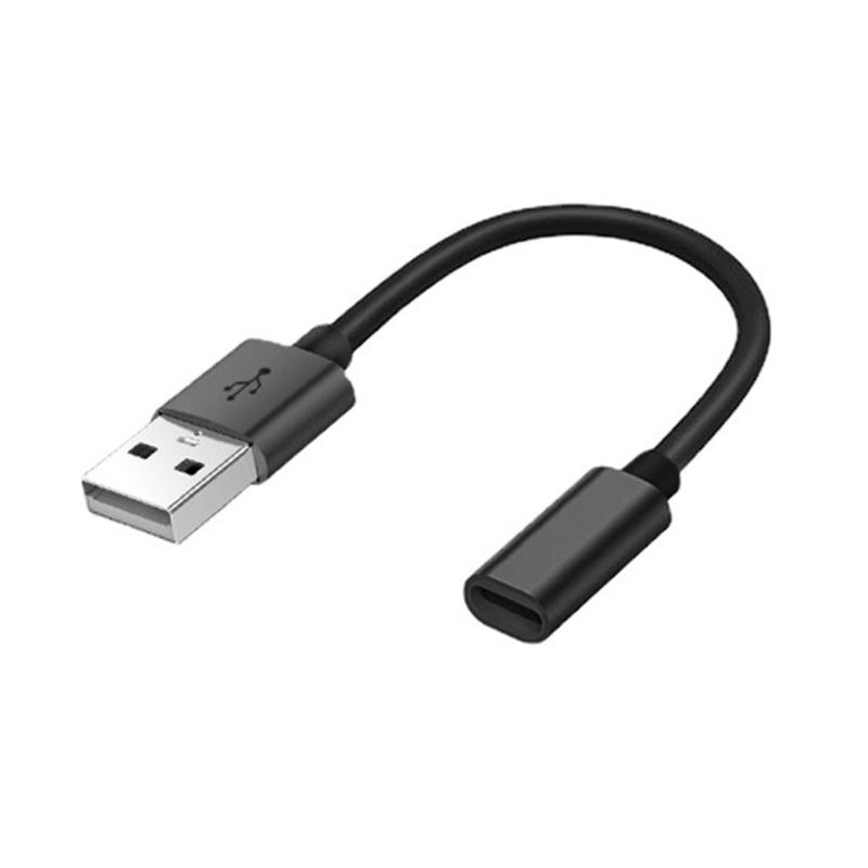 

USB2.0 to Type C Female Extension Cable USB C Charger Cable Connecting USB Devices 480Mbps Data Transmission Wire чёрный