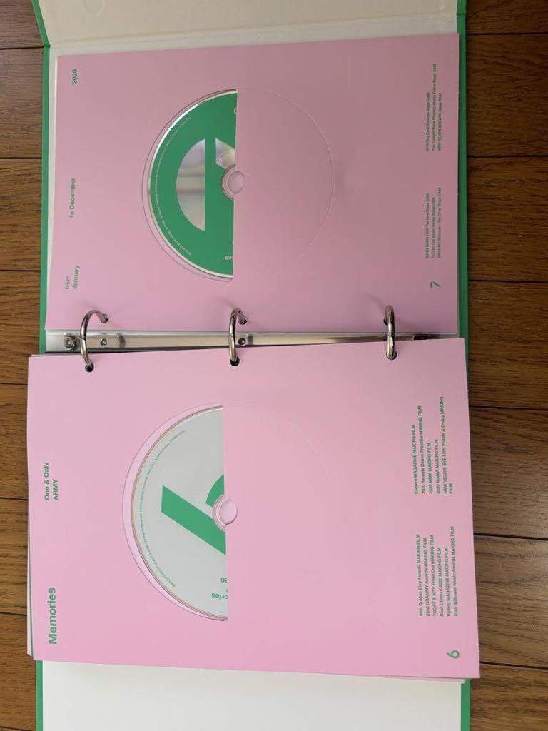 [USED] BTS 2020 Memories Dvd