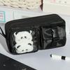Cute Multi-pocket Pencil Case Large-capacity Portable Pen Bag Stationery Storage Bag Gift