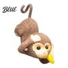 Fun Outdoor Yard Pot Hugger Hanging Statue Monkey Decor Planter Resin Plant Sculpture Cute Miniature Figurine for Flower Edge