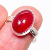 Carnelian Gemstone 925 Sterling Silver Jewelry Ring Size Adjustable KJ-421
