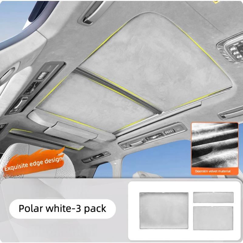 For Zeekr 9X 2025‑2027 Panoramic Sunroof Sunshade, Electrostatic Adsorption Heat Insulation Anti‑UV Roof Sun Shield Accessories