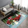 Christmas Carpet for Living Room Home Decoration Rugs Santa Claus Kids Room Children Bedroom Bedside Mats New Year Gifts