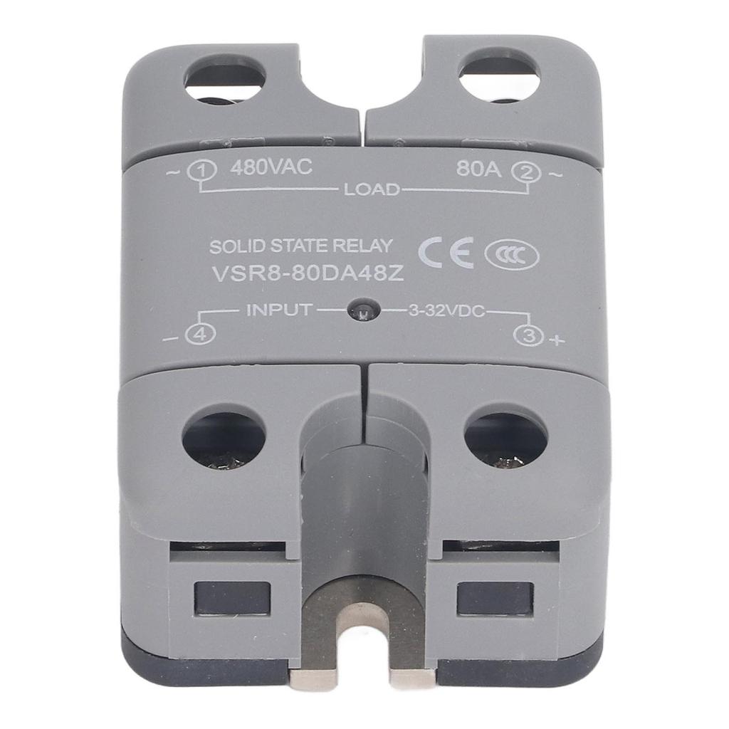  Solid State Relay SSR  to AC 80A 3‑32VDC Input 480VAC Output VSR8‑80DA48Z