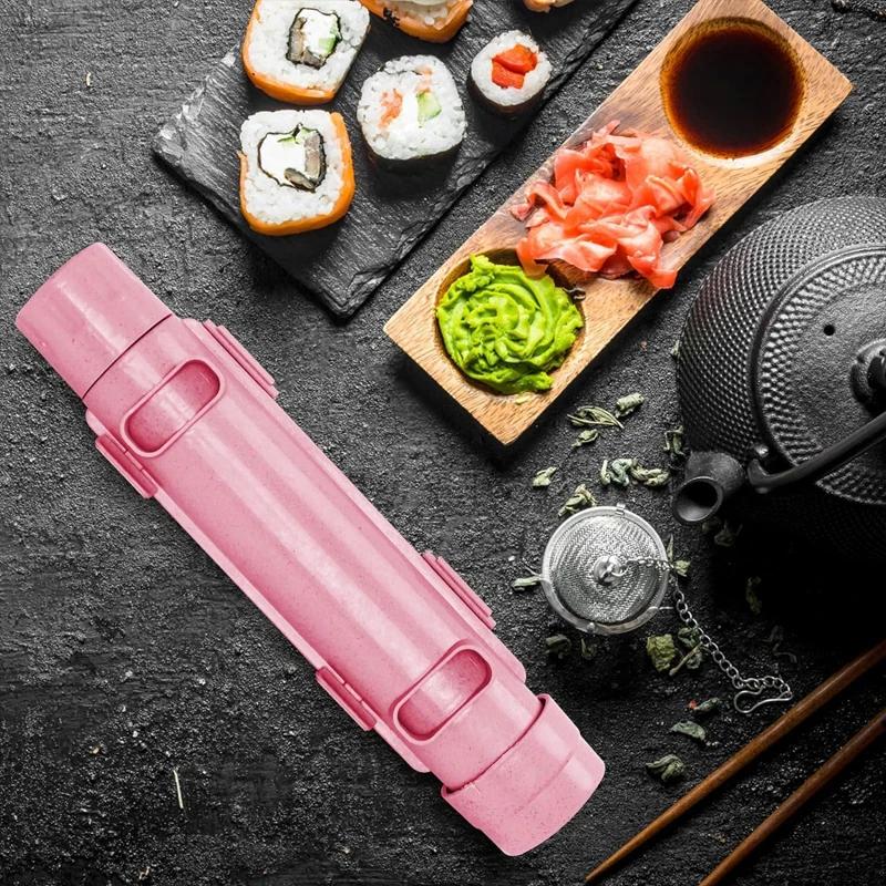 DIY Sushi Device Quick Sushi Maker Roller Rice Mold Warzywa Mięso Rolling Gadżety Making Machine Kitchen Ware