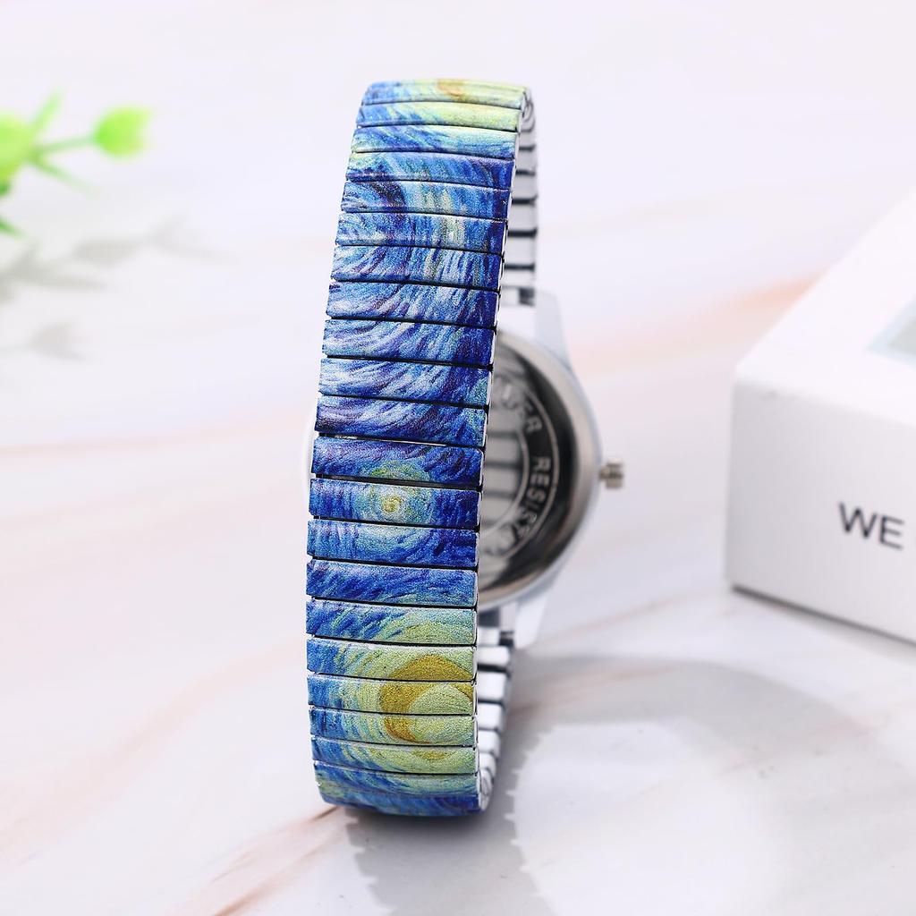 Cute Antique Analog Watch for One Size Fits Stainless Steel Simple and Stylish Quartz Watch Perfect Gift for Day Women Waterproof, Most, Strap, -