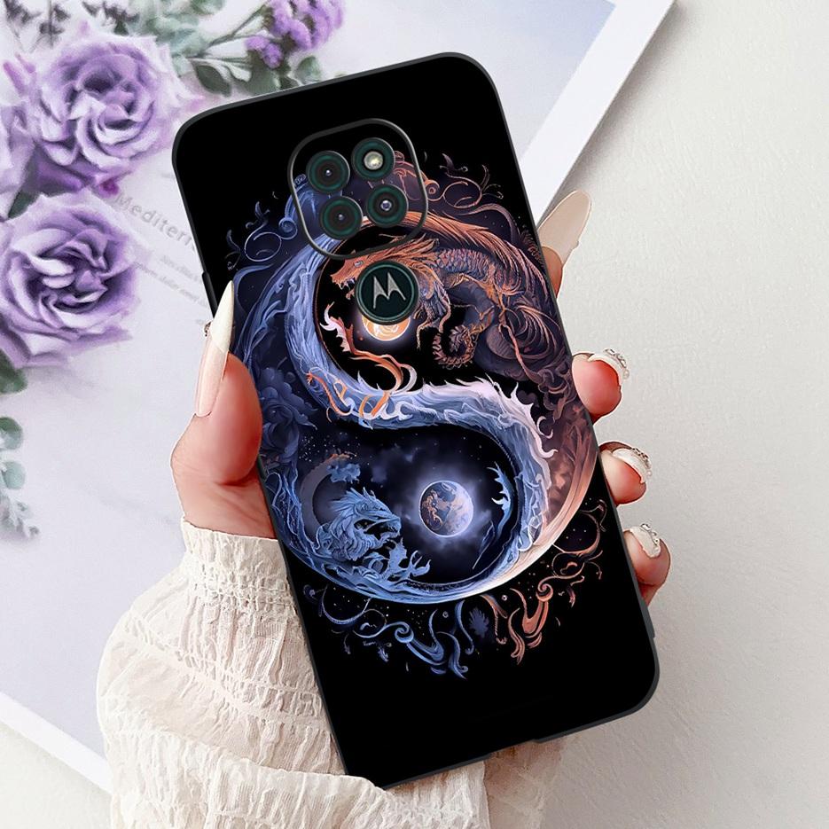 For Motorola Moto G9 Play Case Colorful Flowers Painted Cover Soft TPU Phone Cases For Motorola Moto G9 Plus MotoG9 Power Fundas