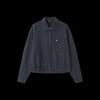 Paper-Feel Wrinkled Cotton Casual Shirt Jacket