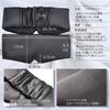 Airrail Full Coverage Eye Mask, No Velcro, Elastic Band, Full Coverage, Ear Coverage, Satin Silk, Wide Size (Dark Gray)