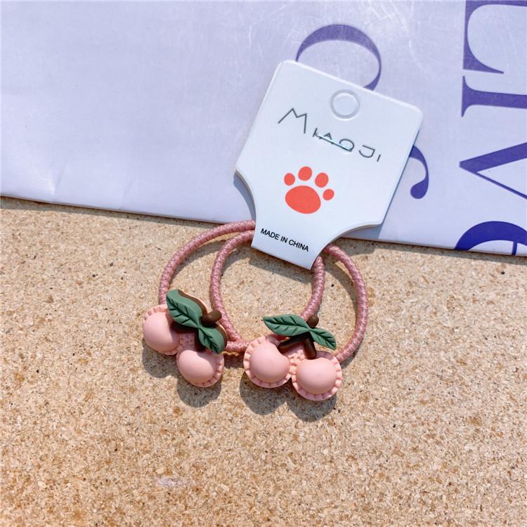 

2 шт./компл. резинка с бантом для детей, милые головные уборы принцессы, эластичные ленты для волос, детские веревки, аксессуары для головного убора для маленьких девочек