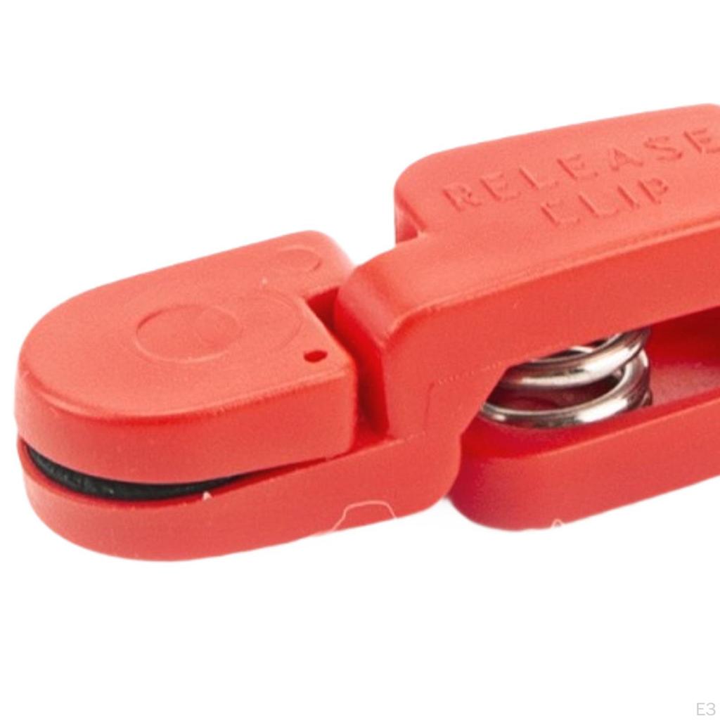 10 Downrigger Release Clips, Quick Line Clips for Planing Board, Trolling Fishing