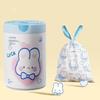 Blue Heart Rabbit Cartoon Drawstring Garbage Bags - Kitchen-Friendly, Portable, Thickened Design