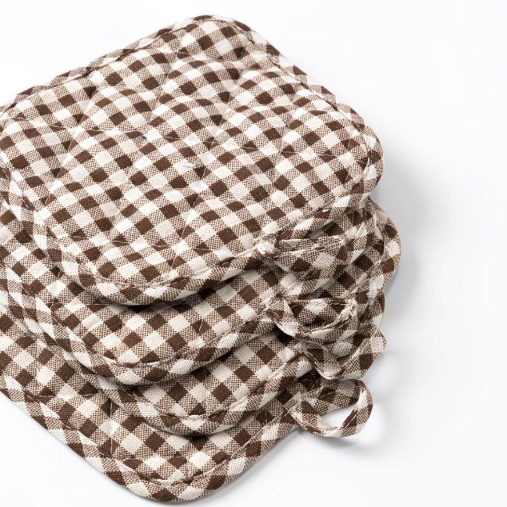 4 Piece/Set Heat-Resistant Microwave Mitten Cotton Lining Insulated Glove Kitchen Gloves Cooking