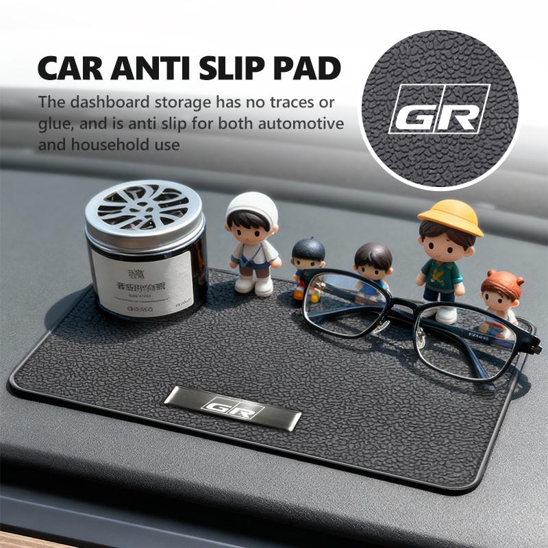 Car Dashboard Silicone Anti-Slip Waterproof Pad Auto Decoration Accessories For S9 GR Yaris Corolla Prius Aqua Vios Mirai JH9