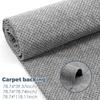 Tufting Stoff Rückseite Stoff 1/2/3m Rutschfest Praktische Teppichrückseite DIY Benutzerdefiniertes Muster Tufting Stoff für Teppich Bodenmatte