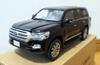 Toyota Land Cruiser 200 Series ZX 1/30 Scale Color Sample Die-Cast Model, Black, Unused with Box