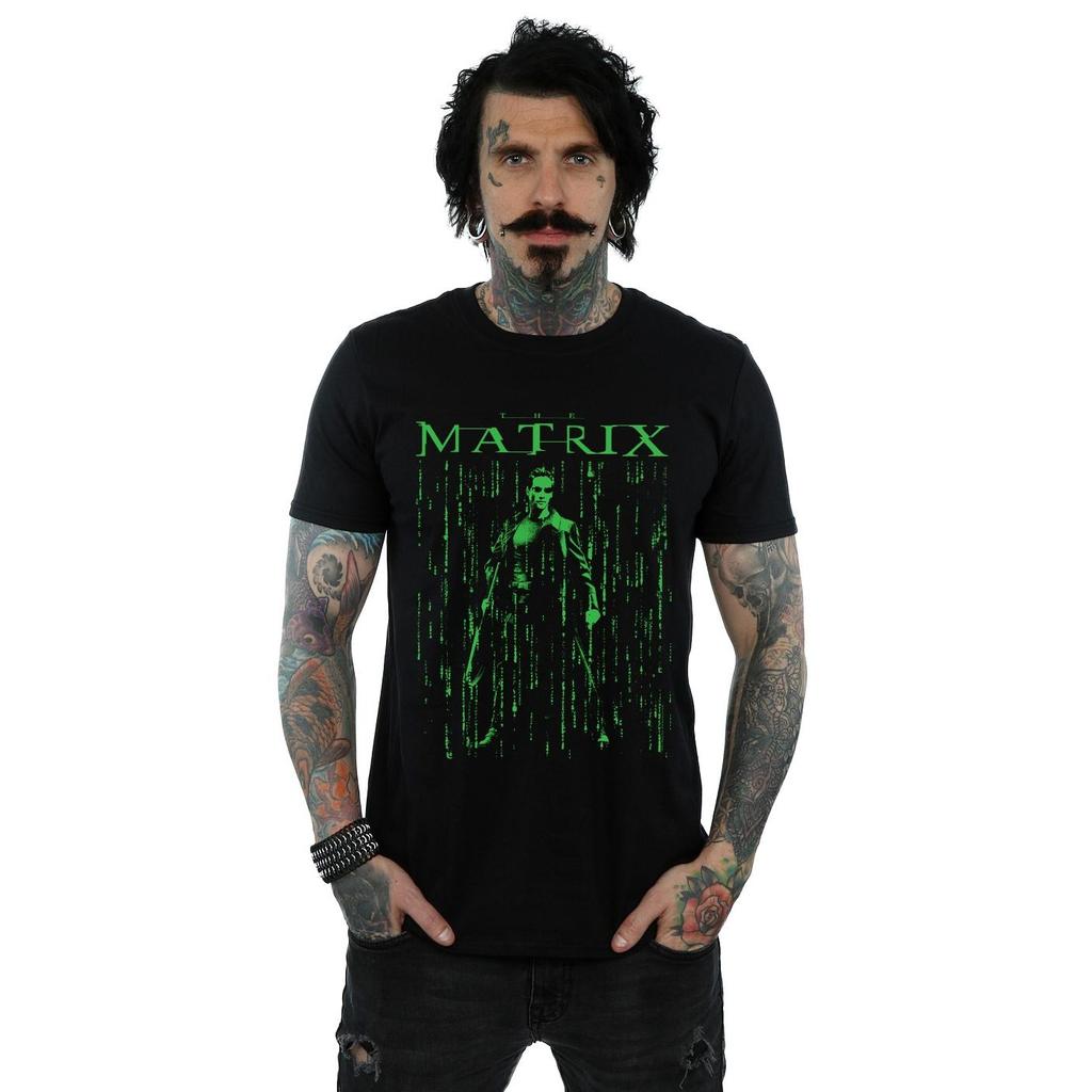 The Matrix Mens Neo Neon T-Shirt