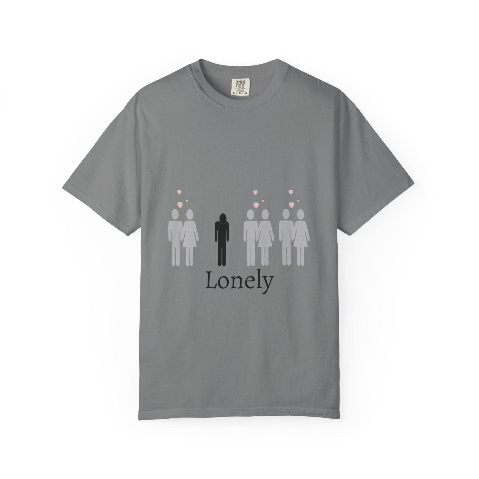 Lonely graphic tee | meme T-Shirt L