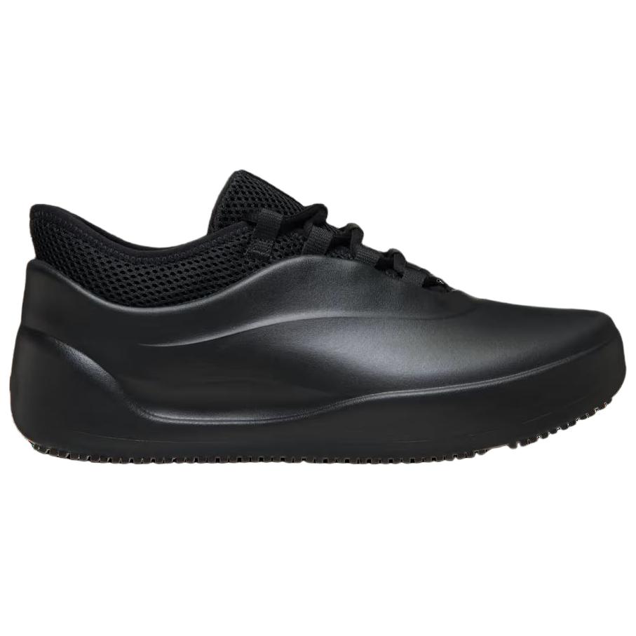 Crocs Bistro Walk Polyester Simple Comfortable Low-Top Casual Shoes Men Sneakers Black 210609-0WC